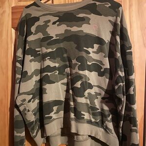 H&M Camo Sweater